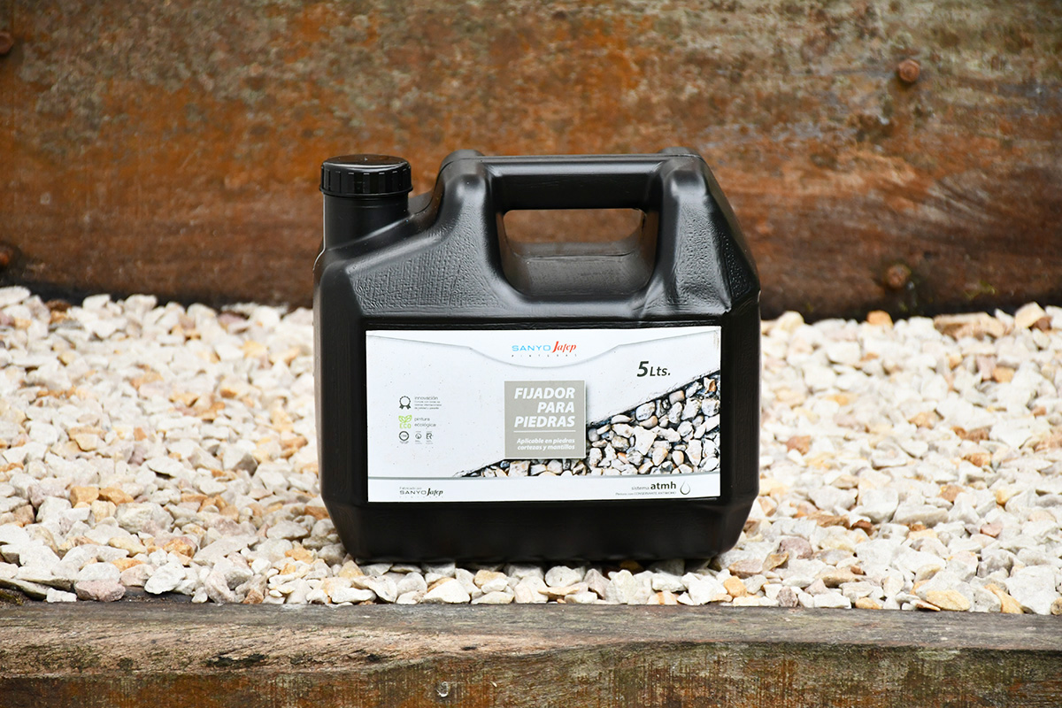 Fijador para piedras
