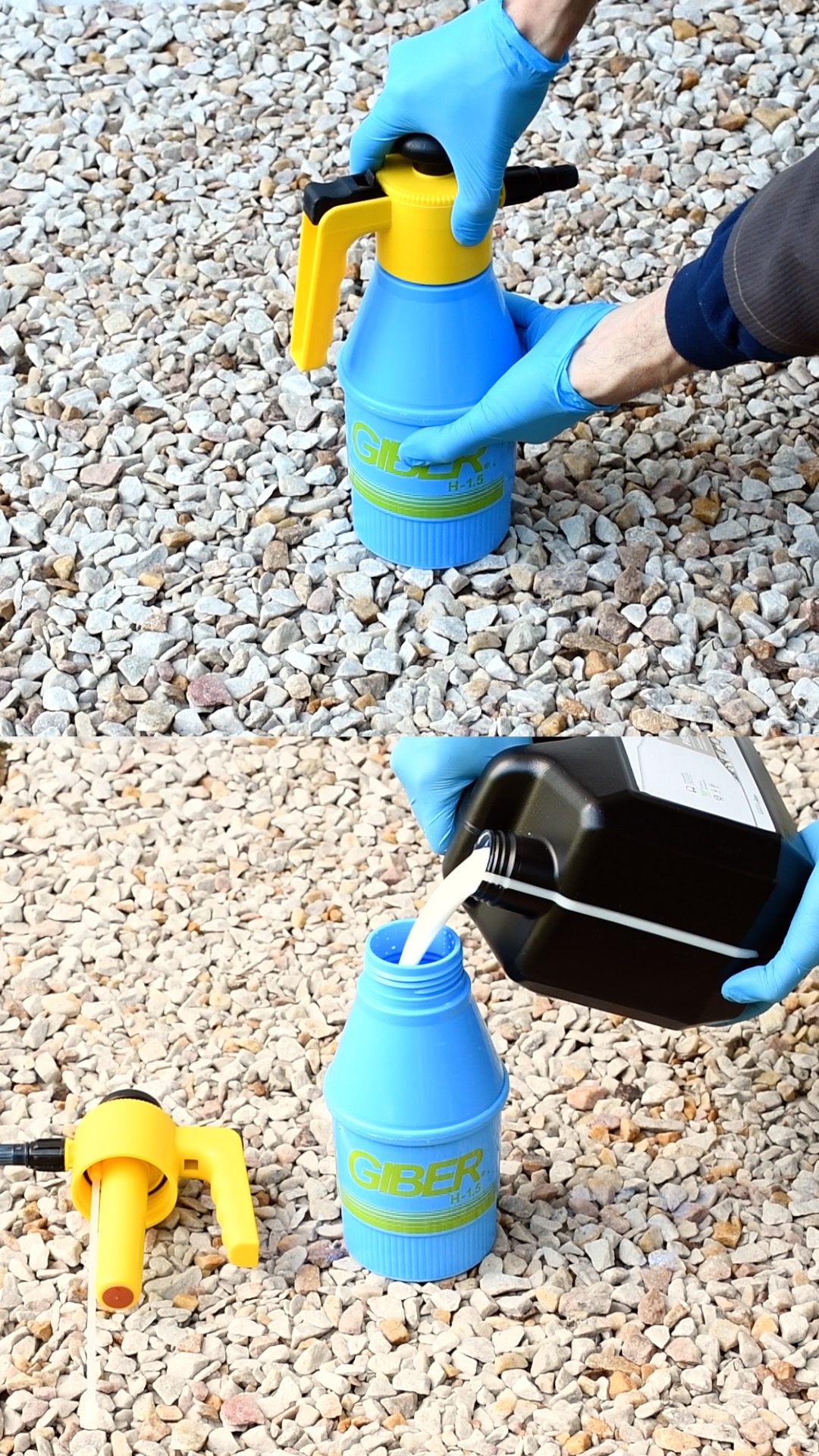 Fijador para piedras